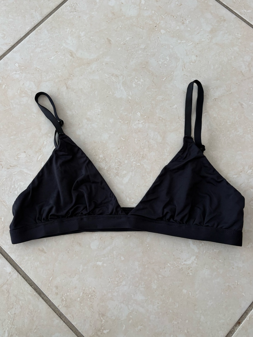 Black Triangle Bra top size m